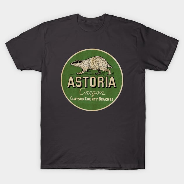 Vintage Astoria Oregon T-Shirt by Kujo Vintage